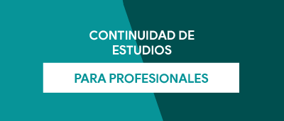 continuidad de estudios para profesionales