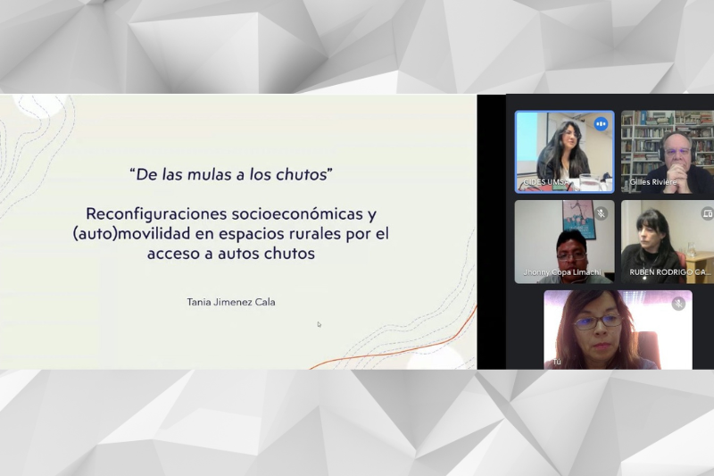 Doctoranda del DOET presentó su investigación “De las mulas a los chutos”, en la segunda sesión del Taller de Investigación Multidisciplinario