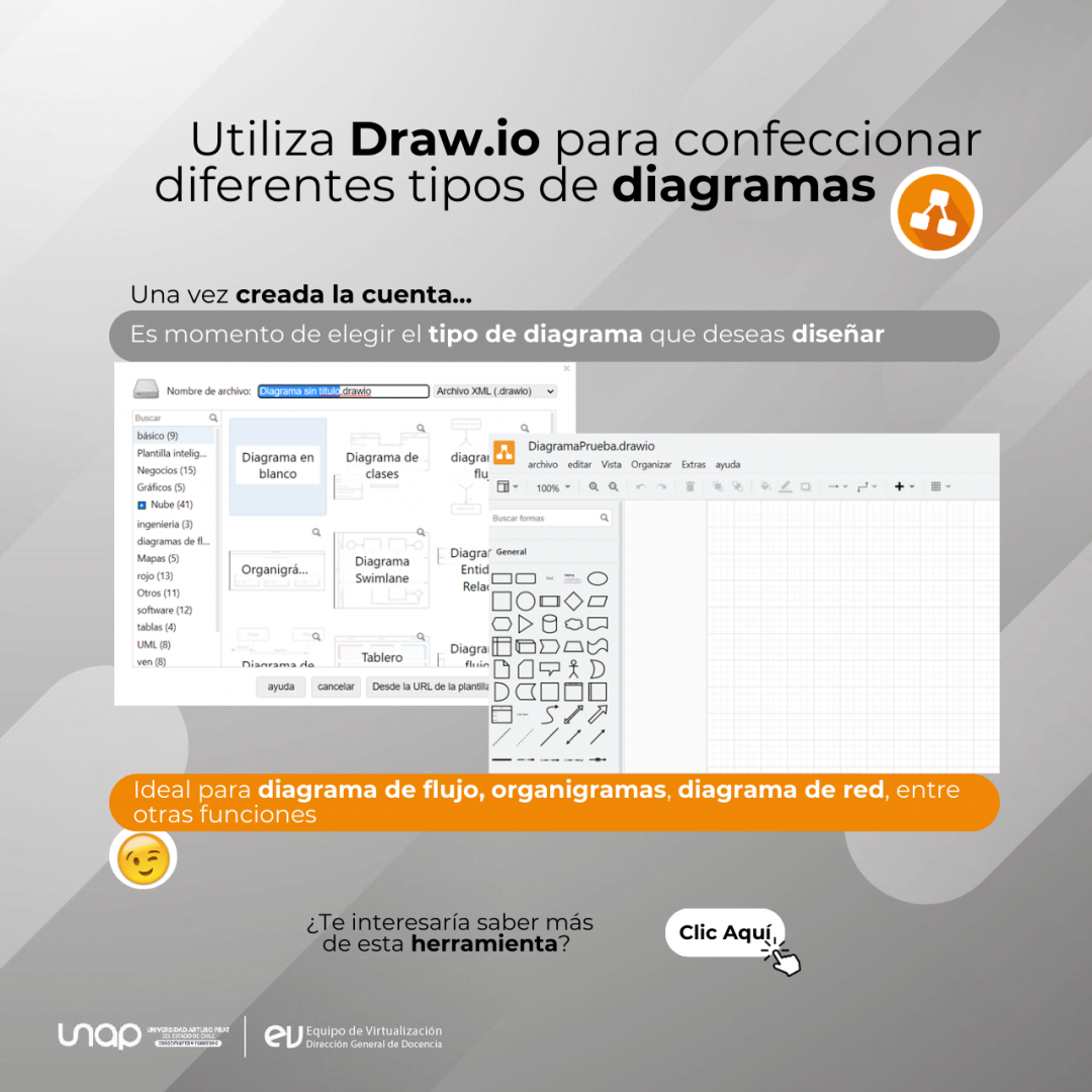 Utiliza #Draw.io