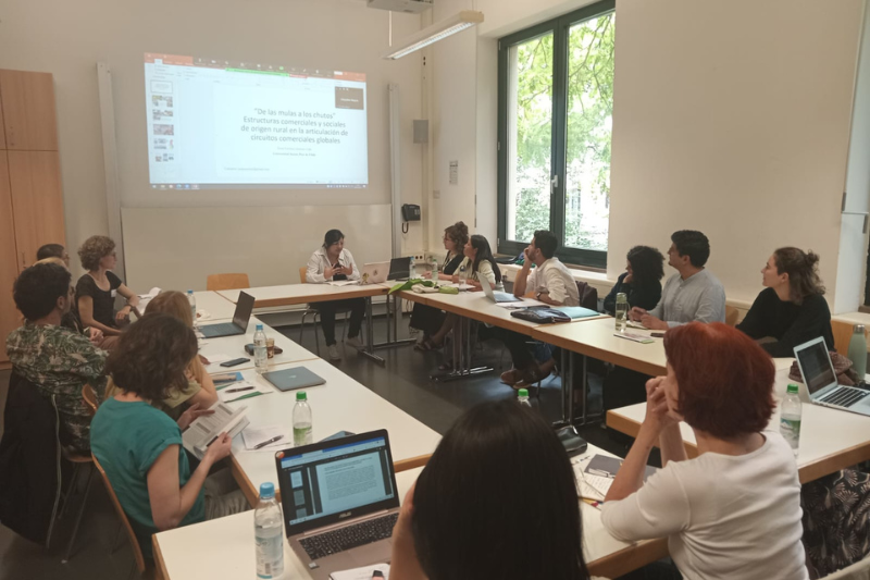 Doctoranda del DOET participó en Congreso de la Asociación Antropológica Alemana realizado en Munich