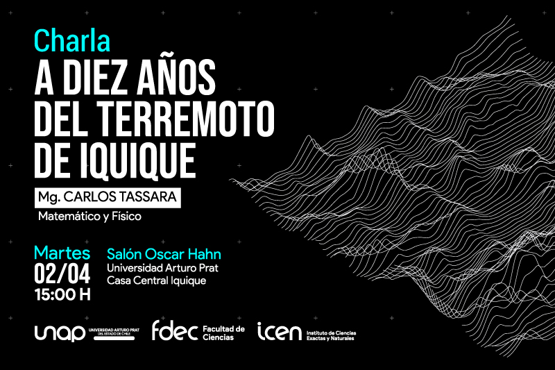 A 10 años de terremoto en Iquique, investigador de la UNAP dará a conocer avances en el estudio de eventos sísmicos