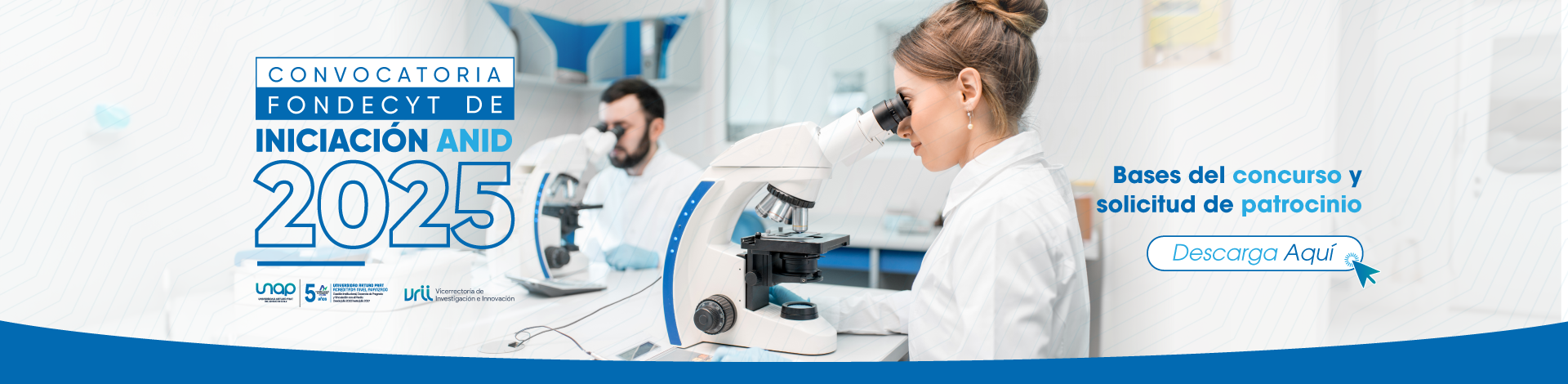 VRII Concursos - Banner ANID INICIACION
