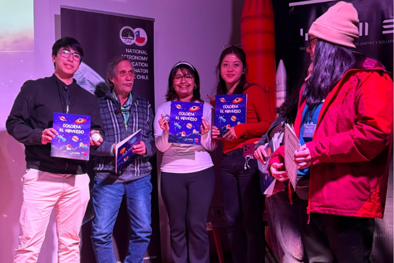 Estudiantes de Pedagogía en Matemática y Física de la UNAP representaron a Tarapacá en Congreso Nacional de Educación Astronómica