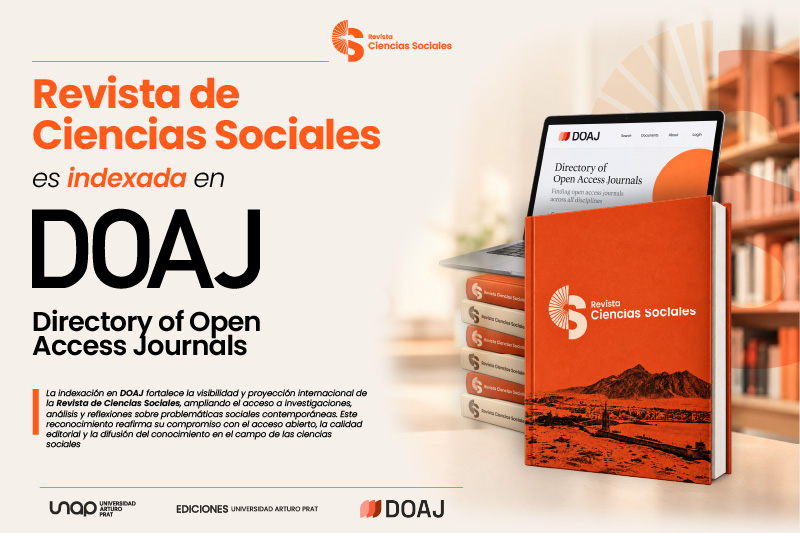 Revista de Ciencias Sociales de la UNAP se incorpora al directorio internacional de acceso abierto DOAJ